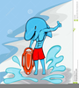Cartoon Lifeguard Clipart Image
