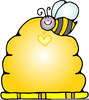 Free Clipart Bee Hive Image