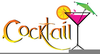 Cocktail Party Clipart Image