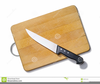 Cutting Board Clipart Image