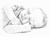 Sleeping Angels Clipart Image