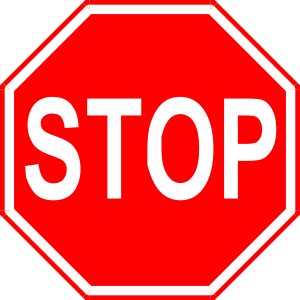 Stop Sign Clip Art