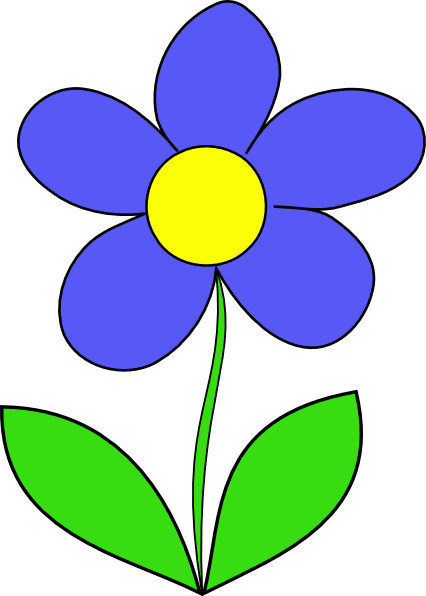 Simple Flower Clip Art at Clker.com - vector clip art online, royalty