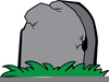 Free Clipart Headstone Image
