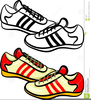 Royalty Free Clipart Of Shoes Image