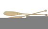 Crossed Paddles Clipart Image