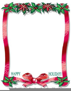 Christmas Clipart And Borders Free Image