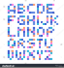 Cute Pixel Font Image