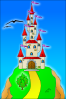 Castle On The Hill Clip Art
