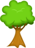 Soft Trees Clip Art