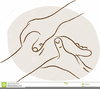 Equine Massage Clipart Image