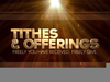 Tithes And Offerings Clipart Image