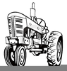 Oliver Tractor Clipart Image