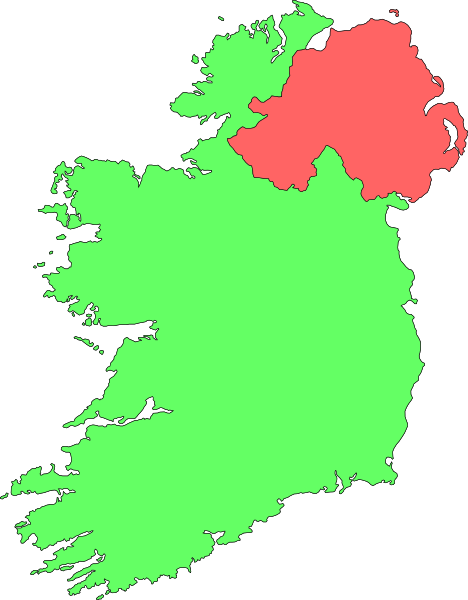 clipart map of uk and ireland - photo #7