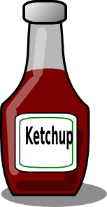 Ketchup Bottle Clip Art
