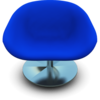 Blue Seat Icon Image