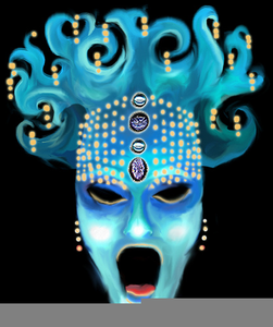 Jocasta Oedipus Mask Image