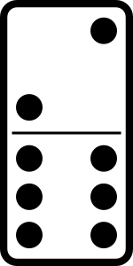 Domino Set 16 Clip Art