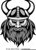 Clipart Viking Head Image
