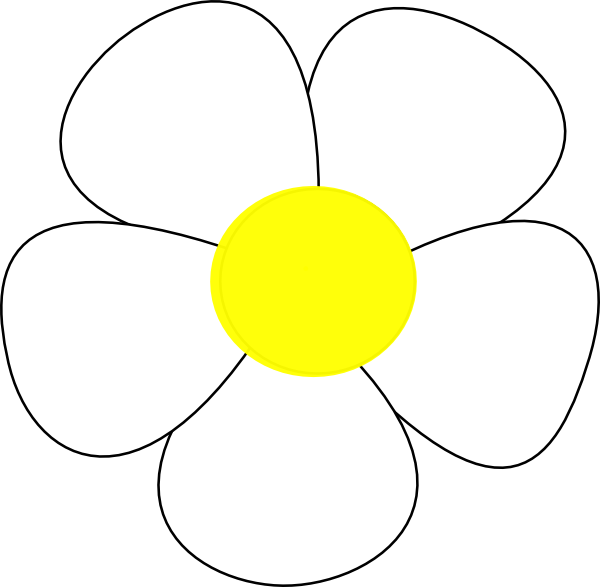 Simple Flower Clip Art at Clker.com - vector clip art online, royalty