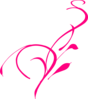 Pink Vines Clip Art