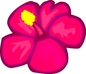 Hibiscus Angie Clip Art