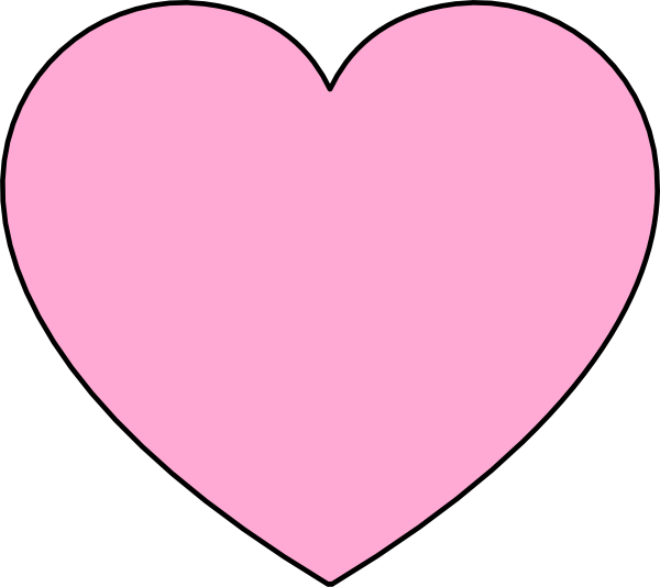 pink heart clip art free - photo #15