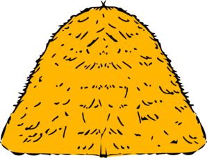Yellow Hay Stack Clip Art at Clker.com - vector clip art online