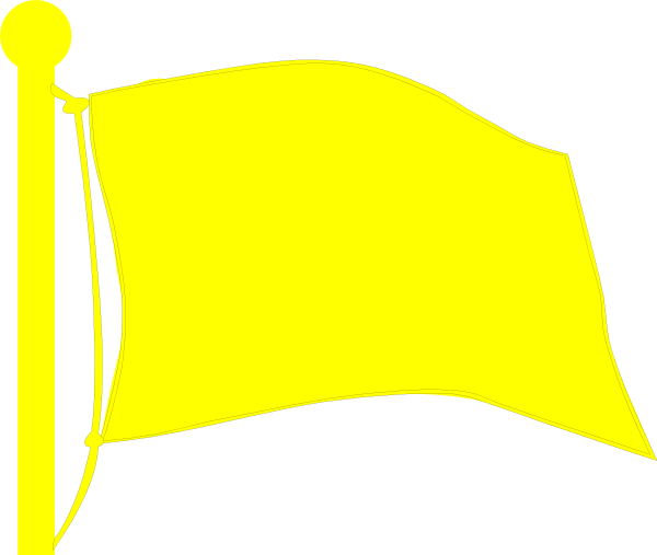 clipart yellow flag - photo #20