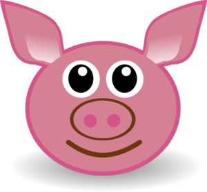Pig Face Clip Art