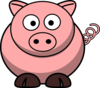 Cute Pig Clip Art