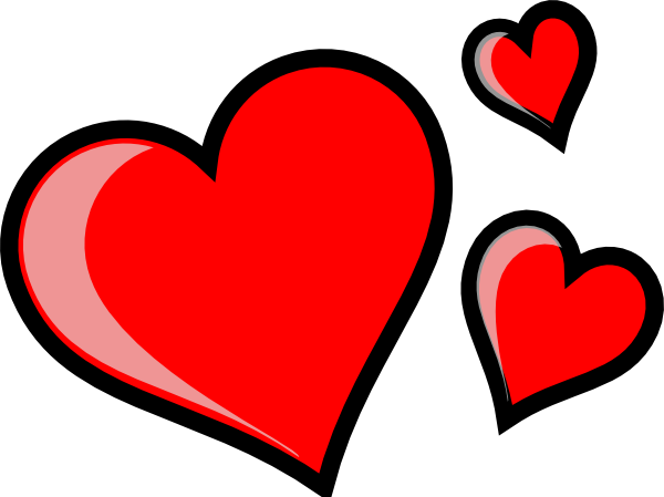 clipart of hearts - photo #26