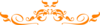 Orange Swirl Clip Art