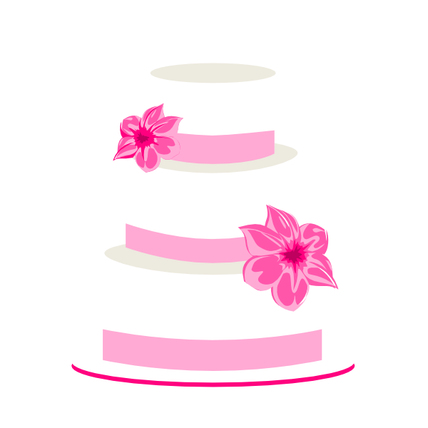 clip art wedding cakes