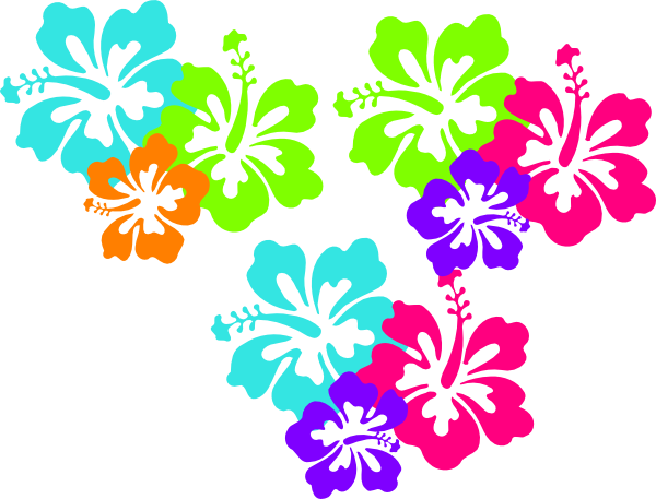 free vector clip art hibiscus - photo #19