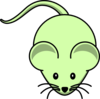 Green Mouse Clip Art