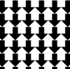 Reverse Black And White Arrows Clip Art