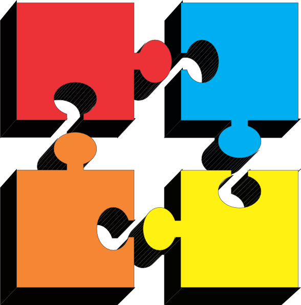 free clip art jigsaw puzzle pieces - photo #24
