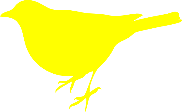 yellow bird clipart - photo #12