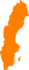 Sweden Orange Clip Art