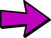 Purple Right Arrow Clip Art