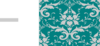 Teal Background With Gray Damask Clip Art