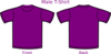 Purple Uitm Shirt Clip Art
