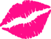 Hot Pink Lips Clip Art