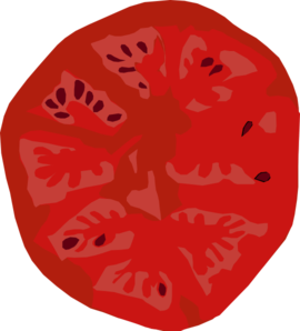 Tomato Slice Clip Art