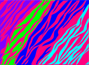Pink And Purple Zebra Print Background Clip Art