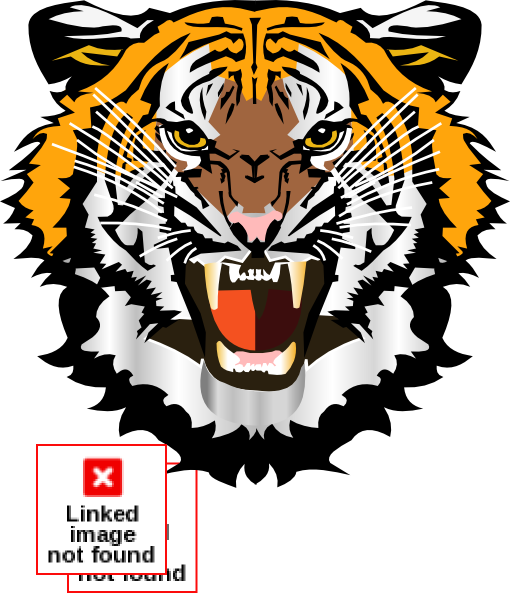 tiger roar clipart - photo #27