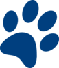 Jagbluepawprint Clip Art