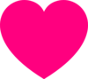 Pink Heart Clip Art