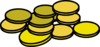 Gold Coins Clip Art